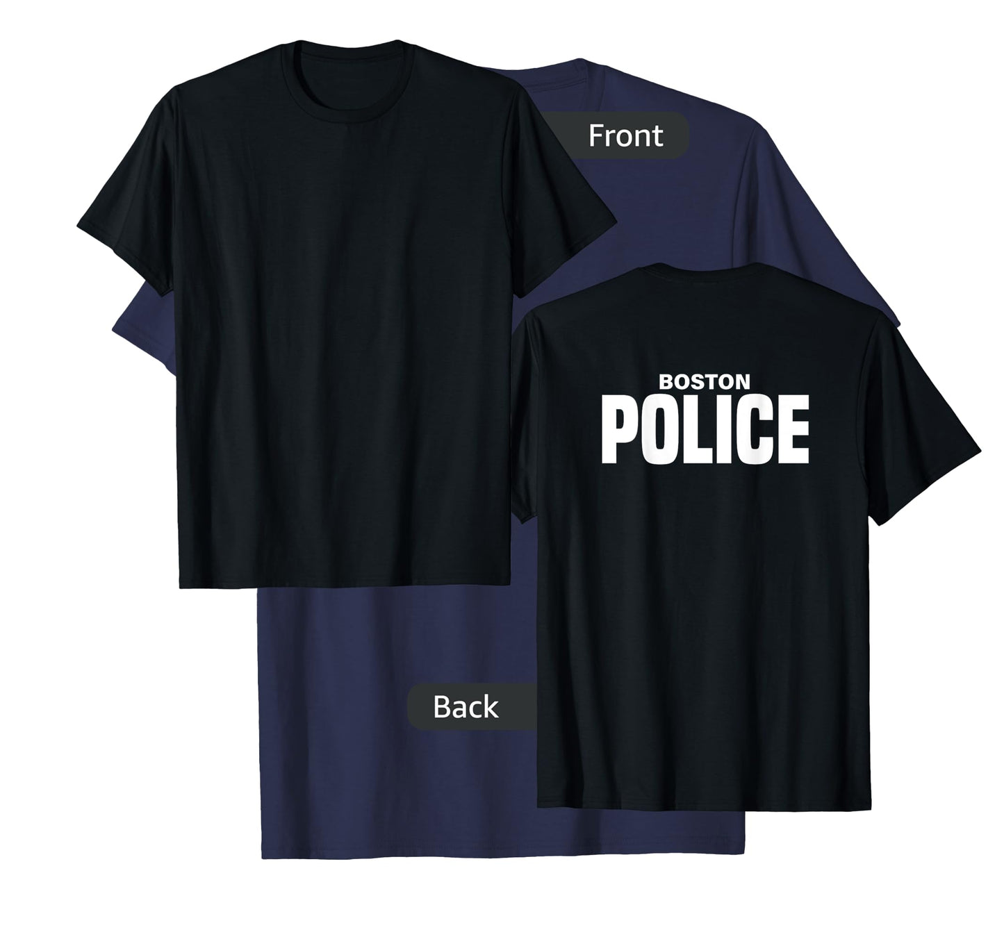 Boston Police Officer Massachusetts Policeman Duty T-Shirt