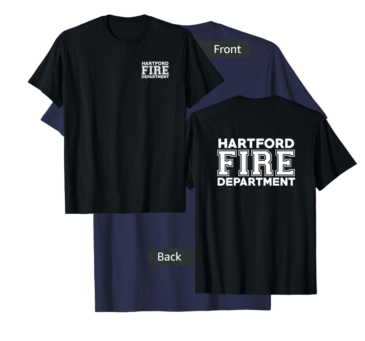 City of Hartford Fire Rescue Connecticut Firefighter T-Shirt