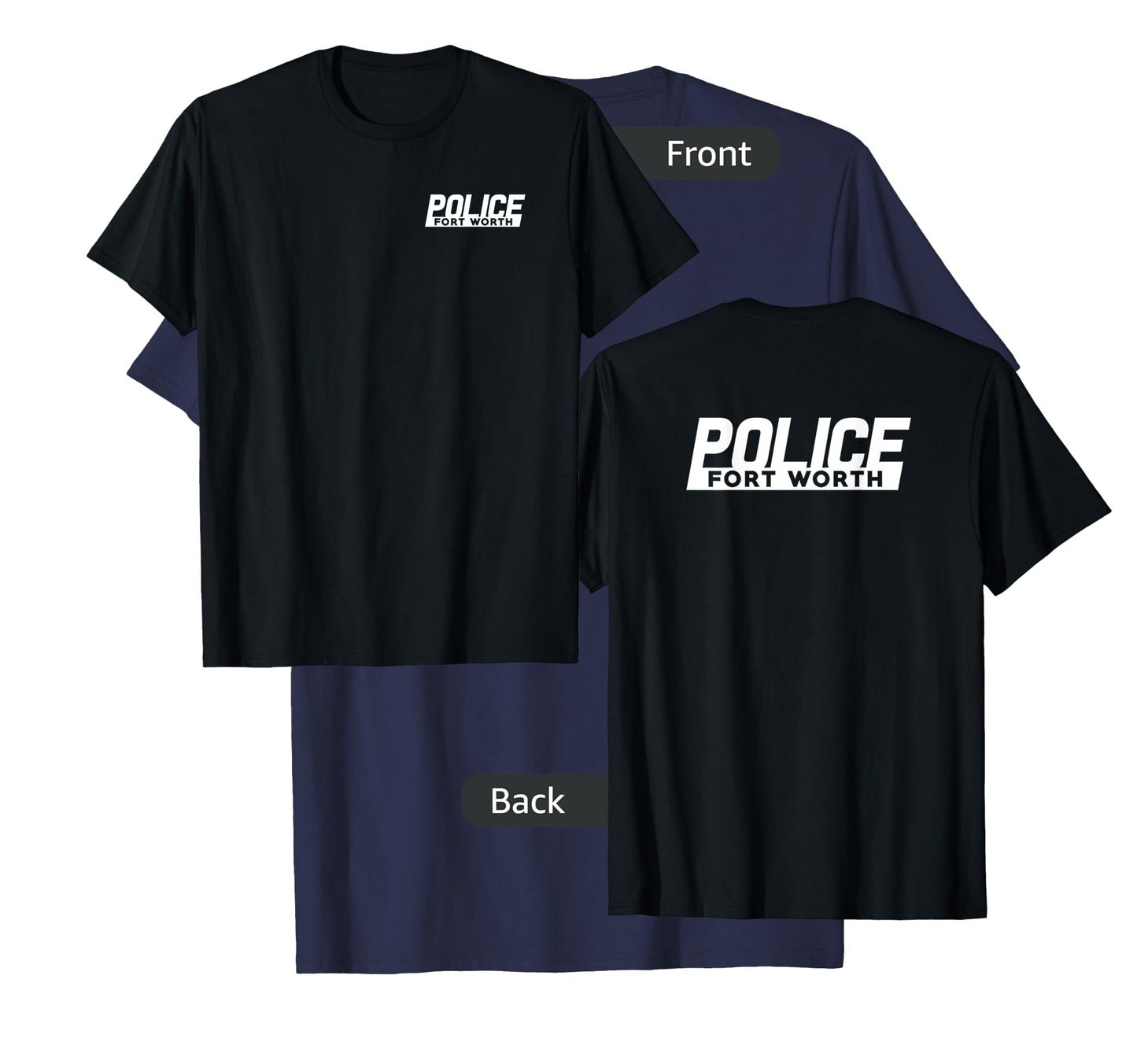 City of Fort Worth Police Officer Texas Policeman T-Shirt
