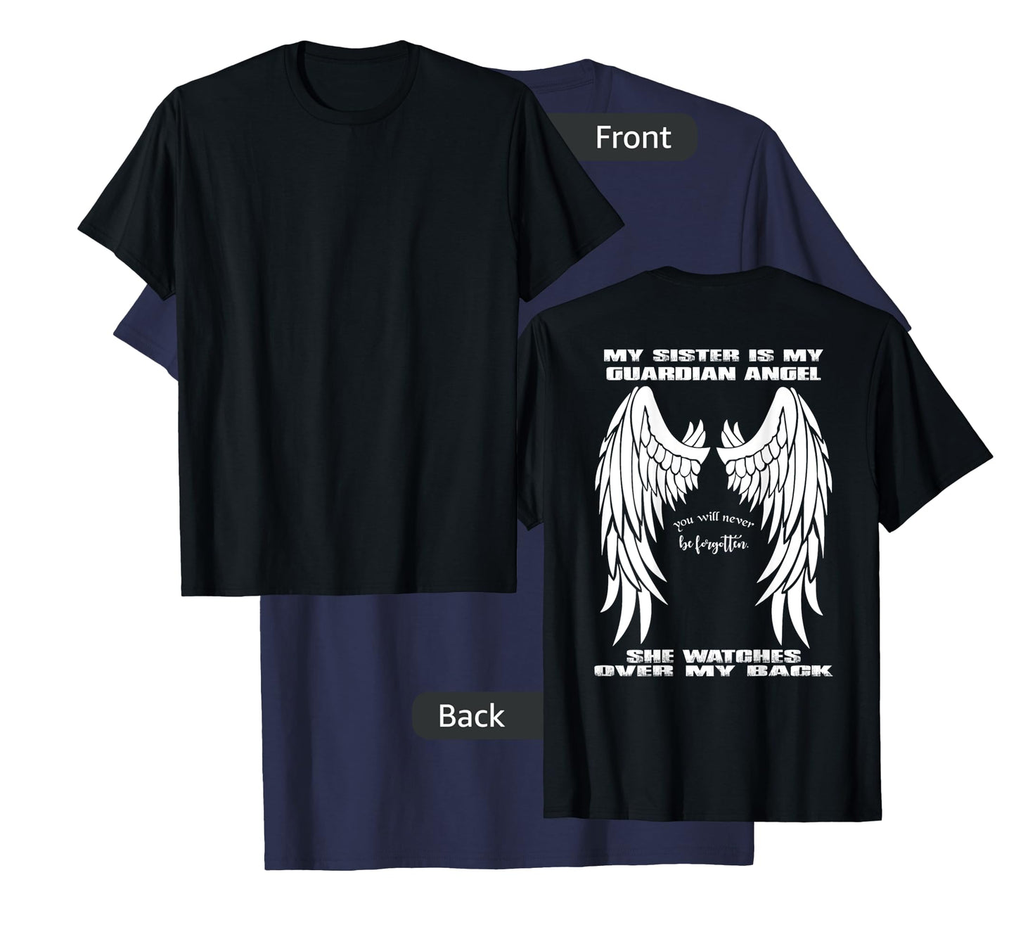 Guardian Angel Shirt - My Sister Is My Guardian Angel T-Shirt