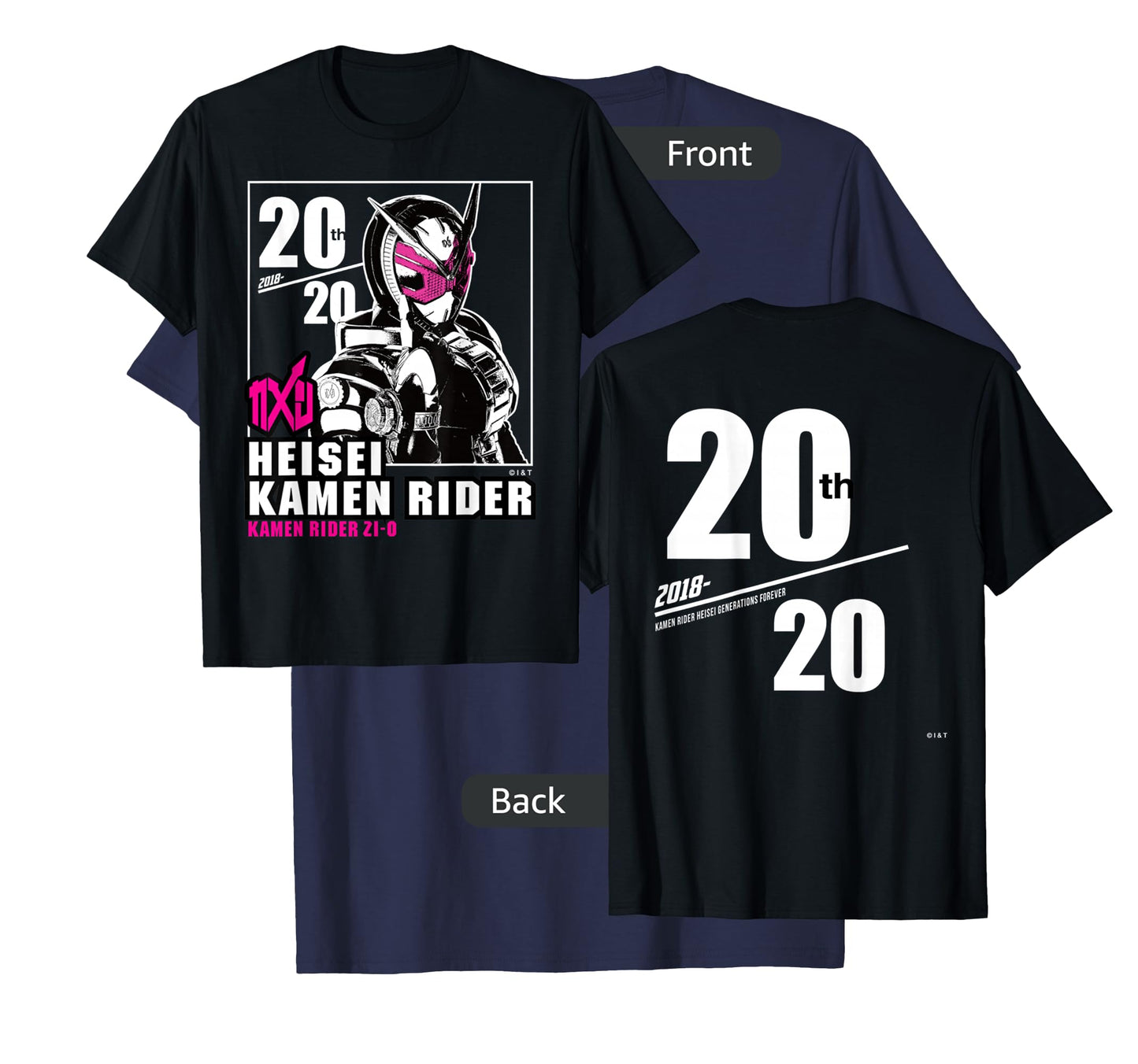 Kamen Rider Zi-O Heisei Rider Anniversary T-Shirt