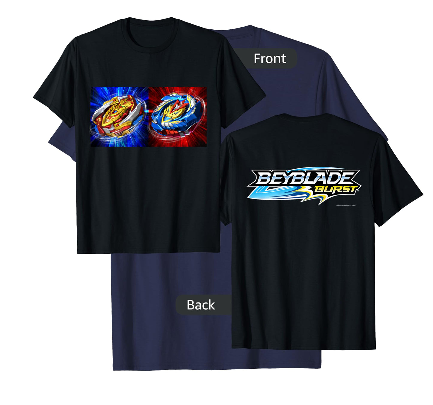Beyblade Burst Turbo Double BEY T-Shirt Small