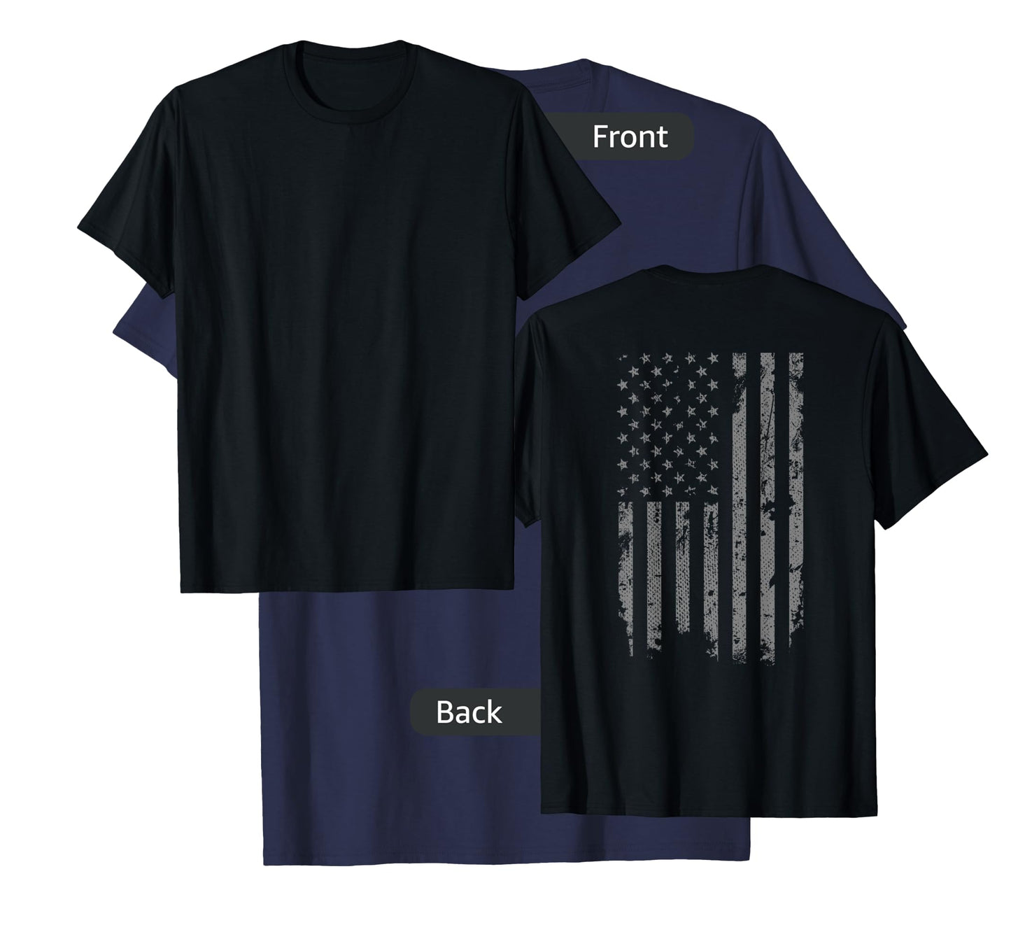 Vintage Distressed American Flag T-Shirt