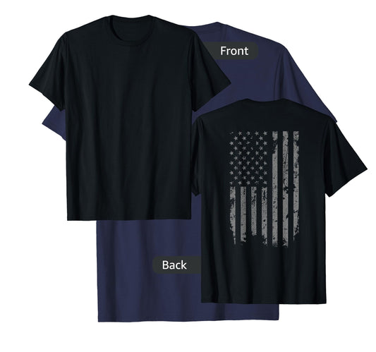Vintage Distressed American Flag T-Shirt