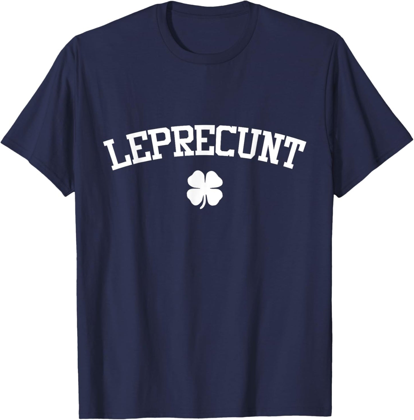 Leprechaun Irish St Patricks Day Shamrock T-Shirt - T-Shirt | Navy