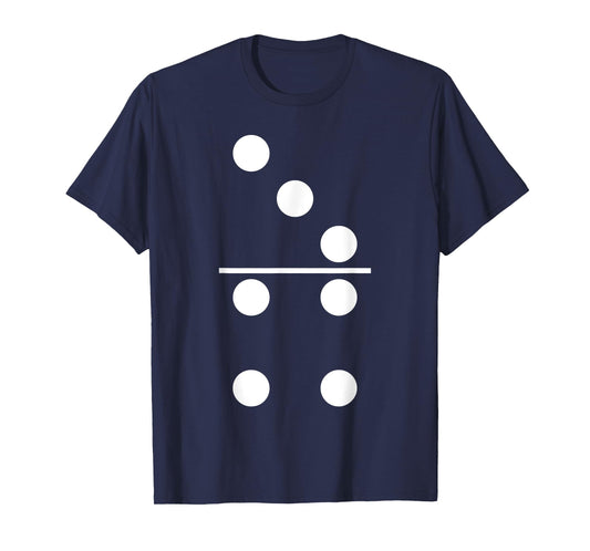 Domino Game 3 4 Matching Halloween Group Costume T-Shirt