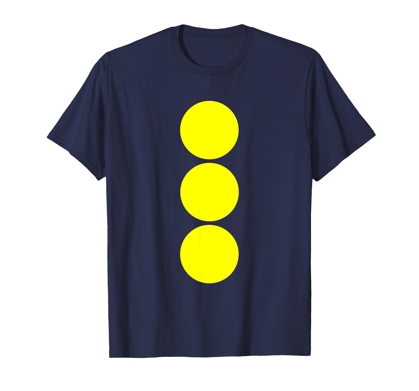 Twister Game Yellow Matching Group Costume Matching T-Shirt