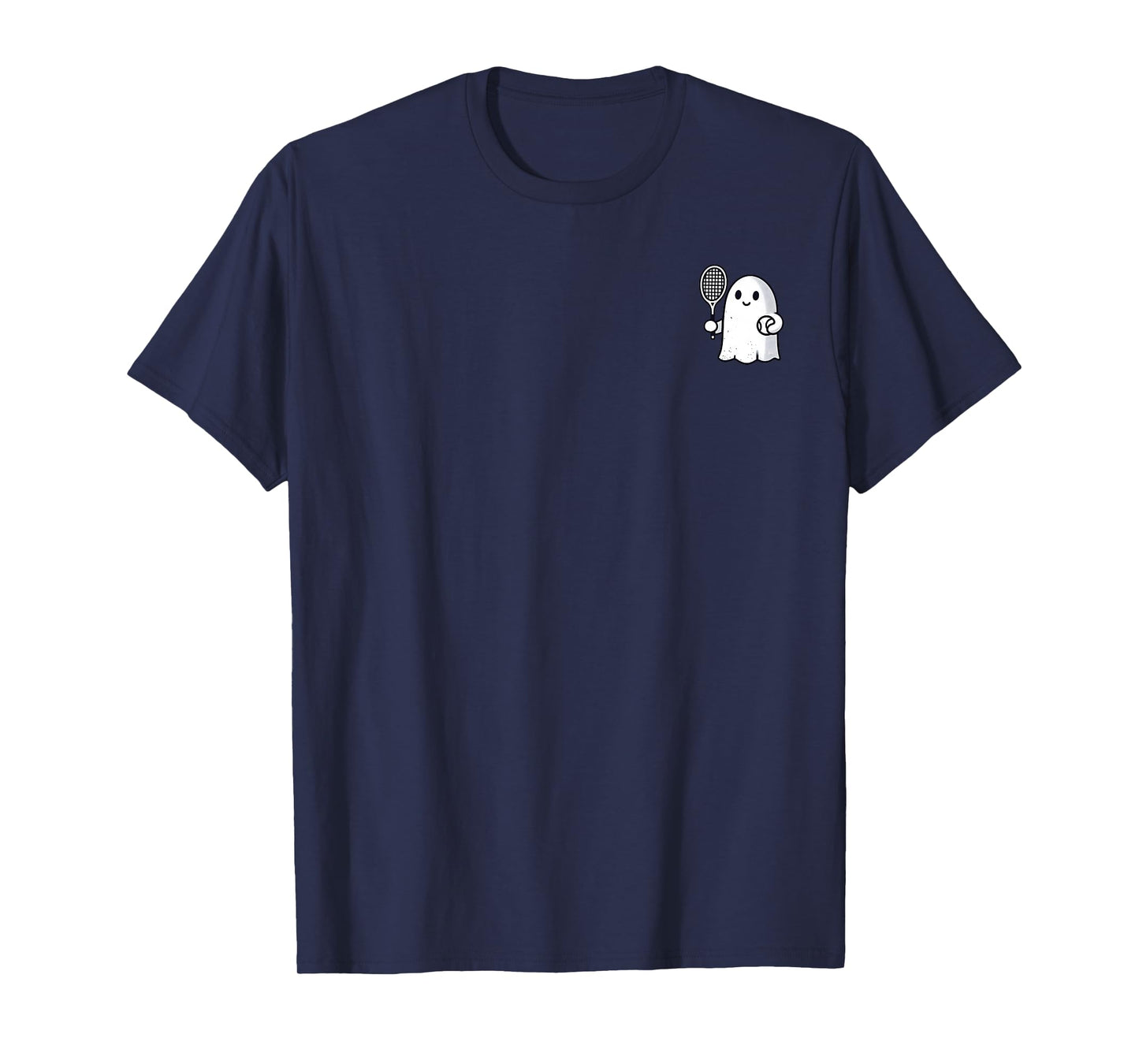 Funny Halloween Ghost Tennis My Boo Halloowen Men Women T-Shirt