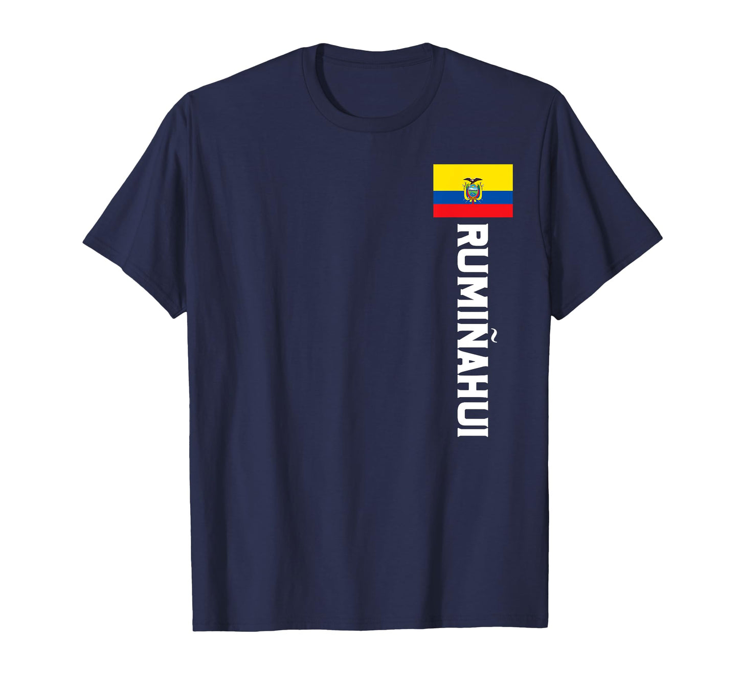 Rumiñahui Ecuador Flag Emblem Escudo Bandera T-Shirt
