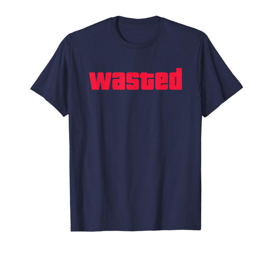 Funny Wasted Gaming Inspired wasted Novelty T-Shirt T-Shirt