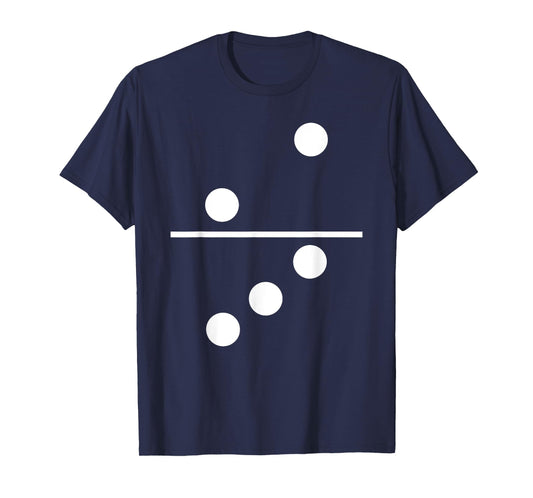 Domino Two Three Matching Halloween Group Cute Costumes 2-3 T-Shirt