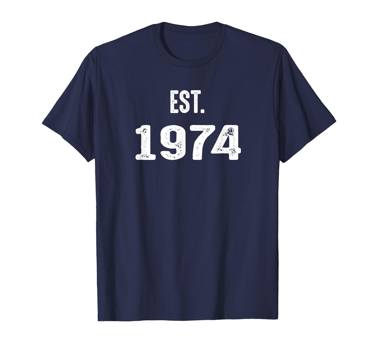 Established or Est. 1974 45th Birthday Gift Vintage T-Shirt T-Shirt