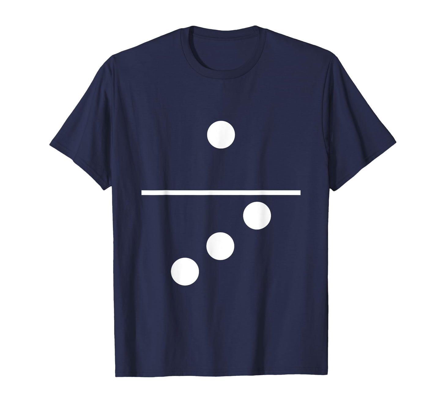 Domino One Three Matching Halloween Gift Group Costumes 1-3 T-Shirt