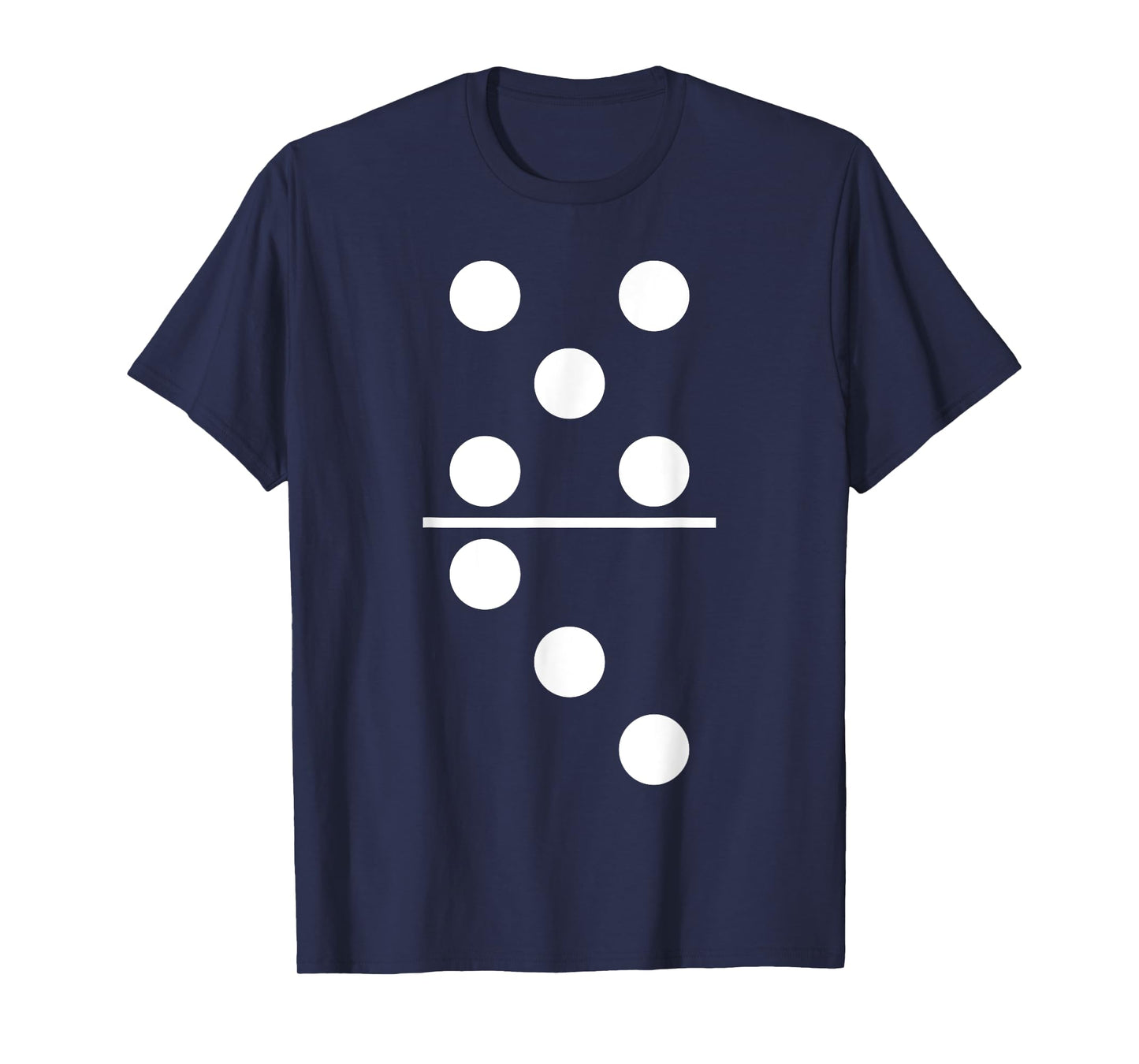 Domino Game 5 3 Matching Halloween Group Costume T-Shirt