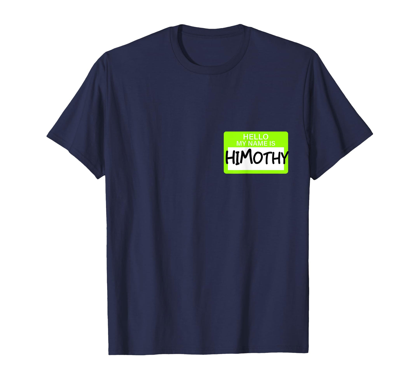 Green Himothy Green Color Graphic T-Shirt