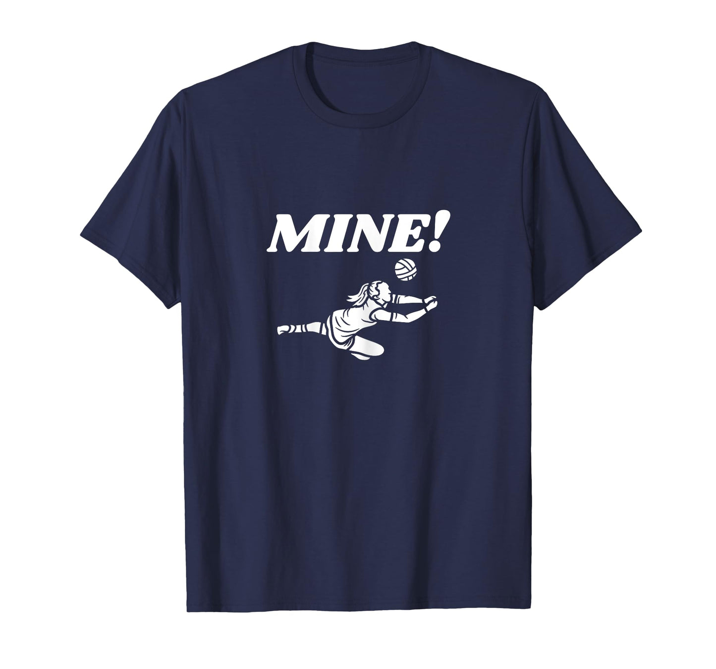 Volleyball Digging Divas Defensive Specialist Libero T-Shirt