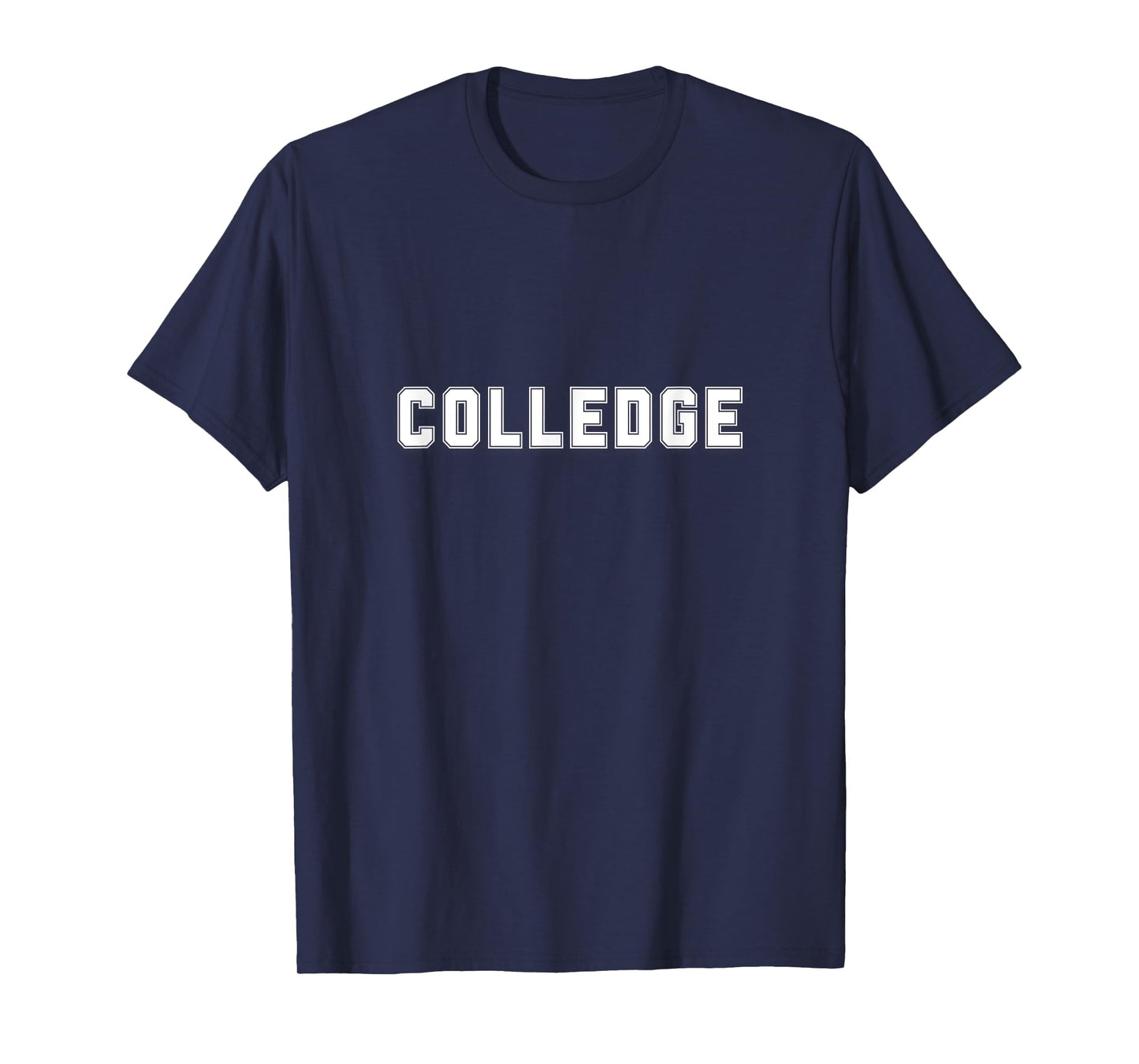 80s 80's College Colledge T-Shirt