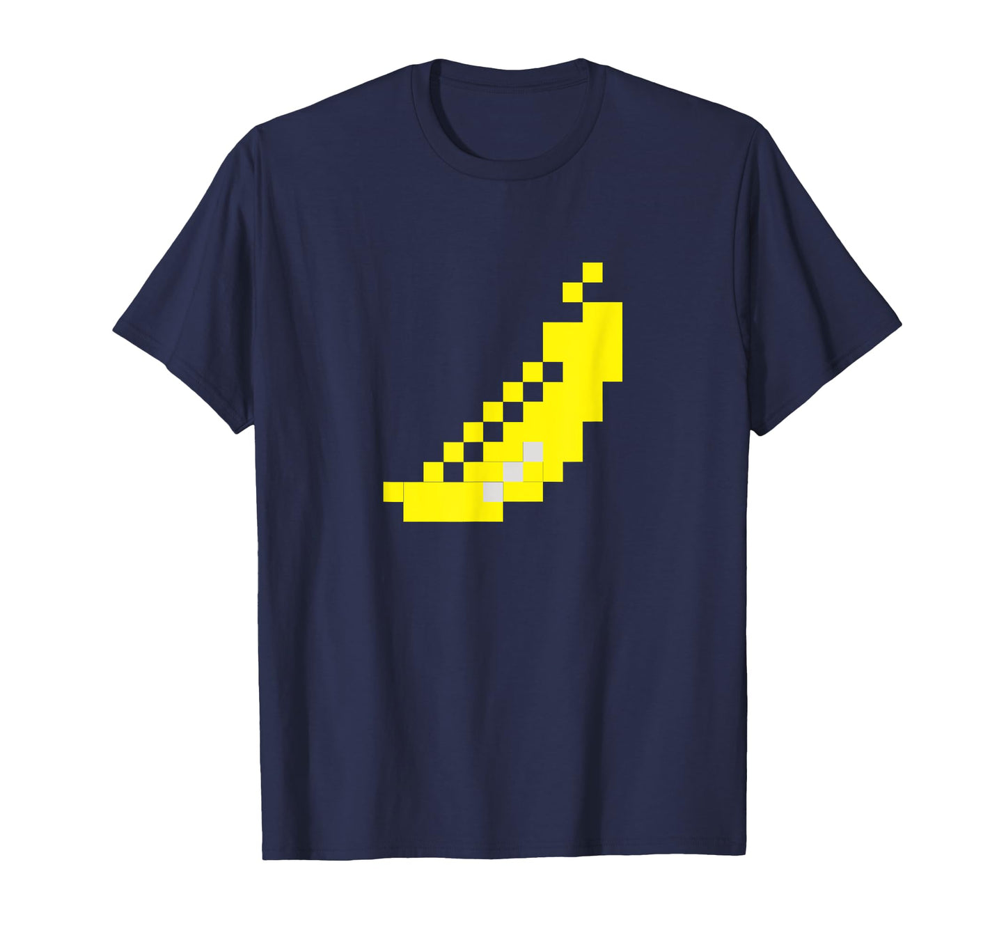 Pixel Banana 80s Video Game Halloween Group Costume T-Shirt