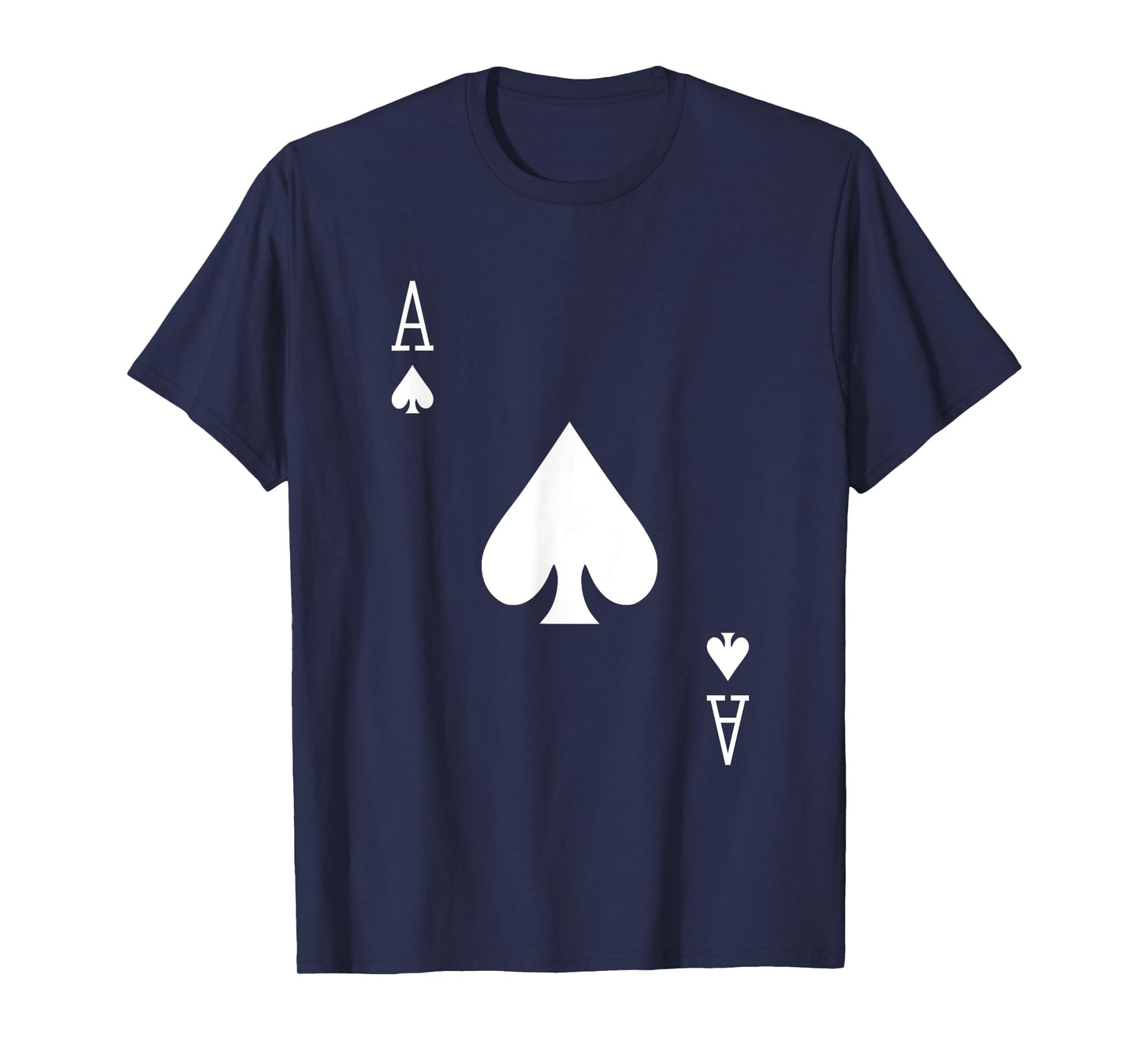 Him & Her Valentines Day Ace of Spades Poker Cards Matching T-Shirt
