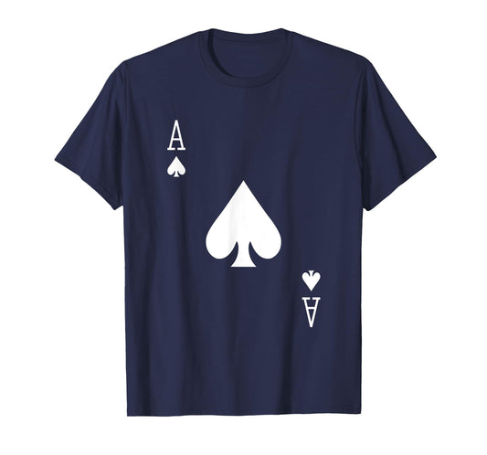 Him & Her Valentines Day Ace of Spades Poker Cards Matching T-Shirt