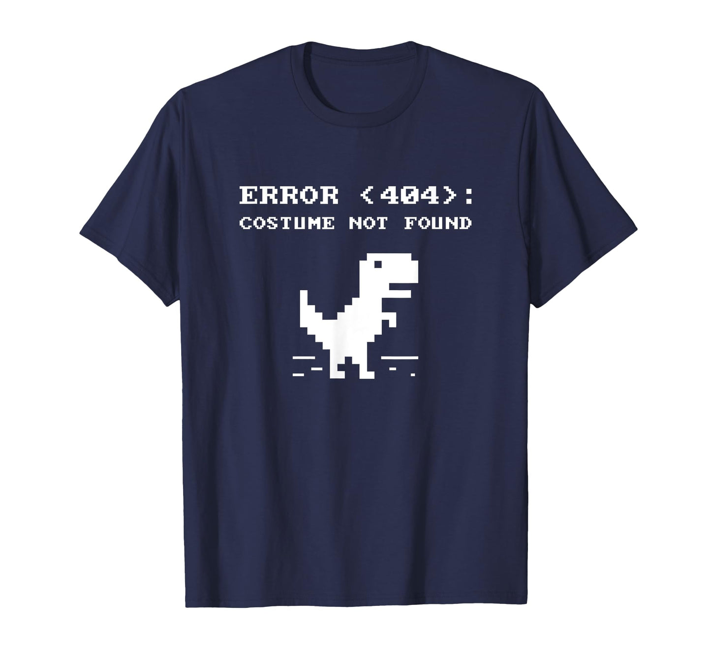 404 Error Costume Not Found Shirt Funny Halloween Internet T-Shirt