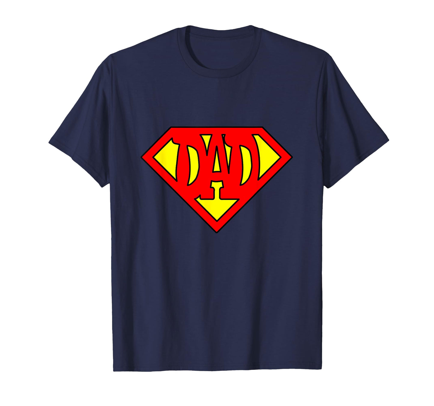 Superdad Super Dad Super Hero Superhero Father's Day Vintage T-Shirt