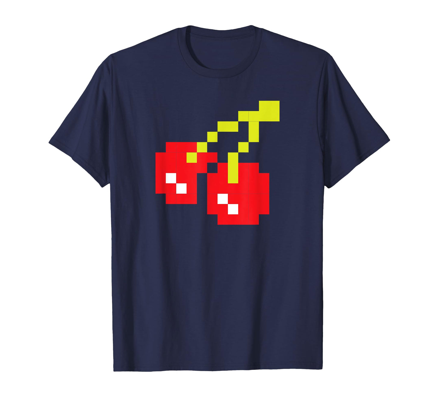 Pixel Cherries 80s Video Game Halloween Costume Easy Group T-Shirt