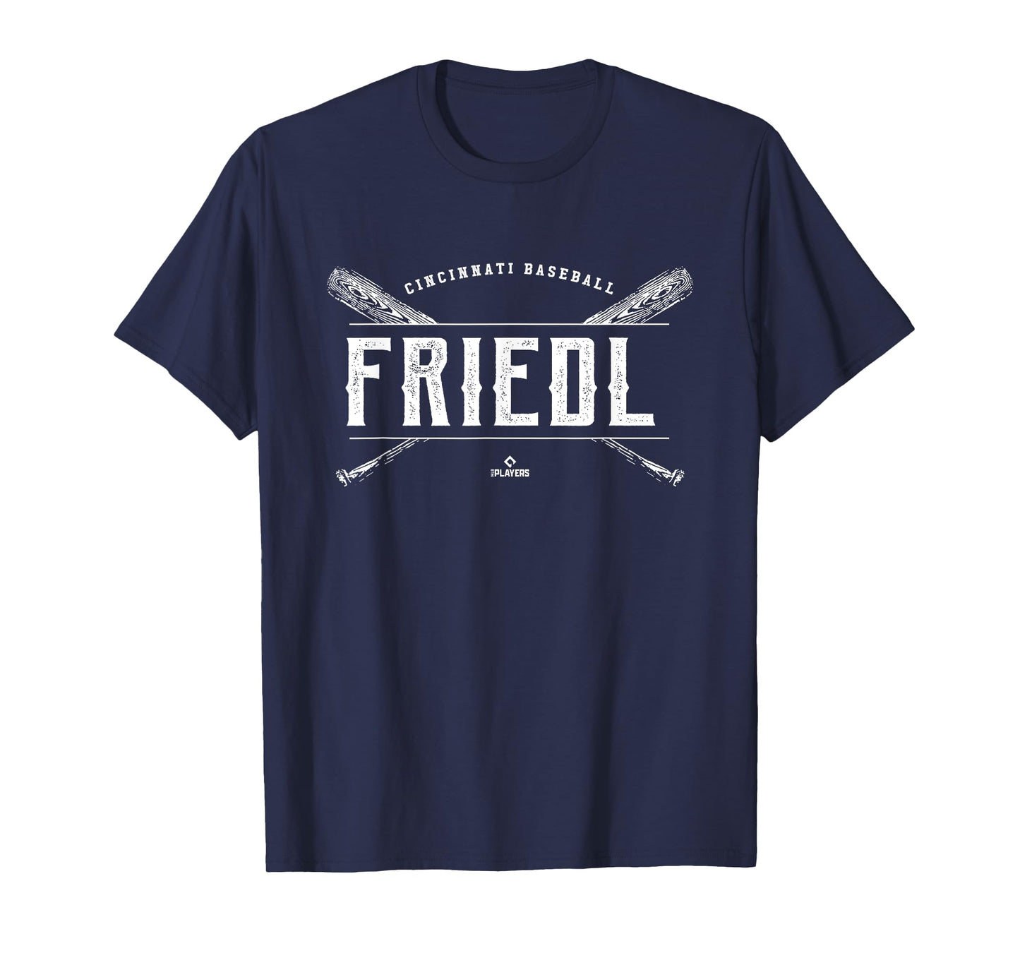 Vintage Baseball Bat Gameday TJ Friedl Cincinnati MLBPA T-Shirt