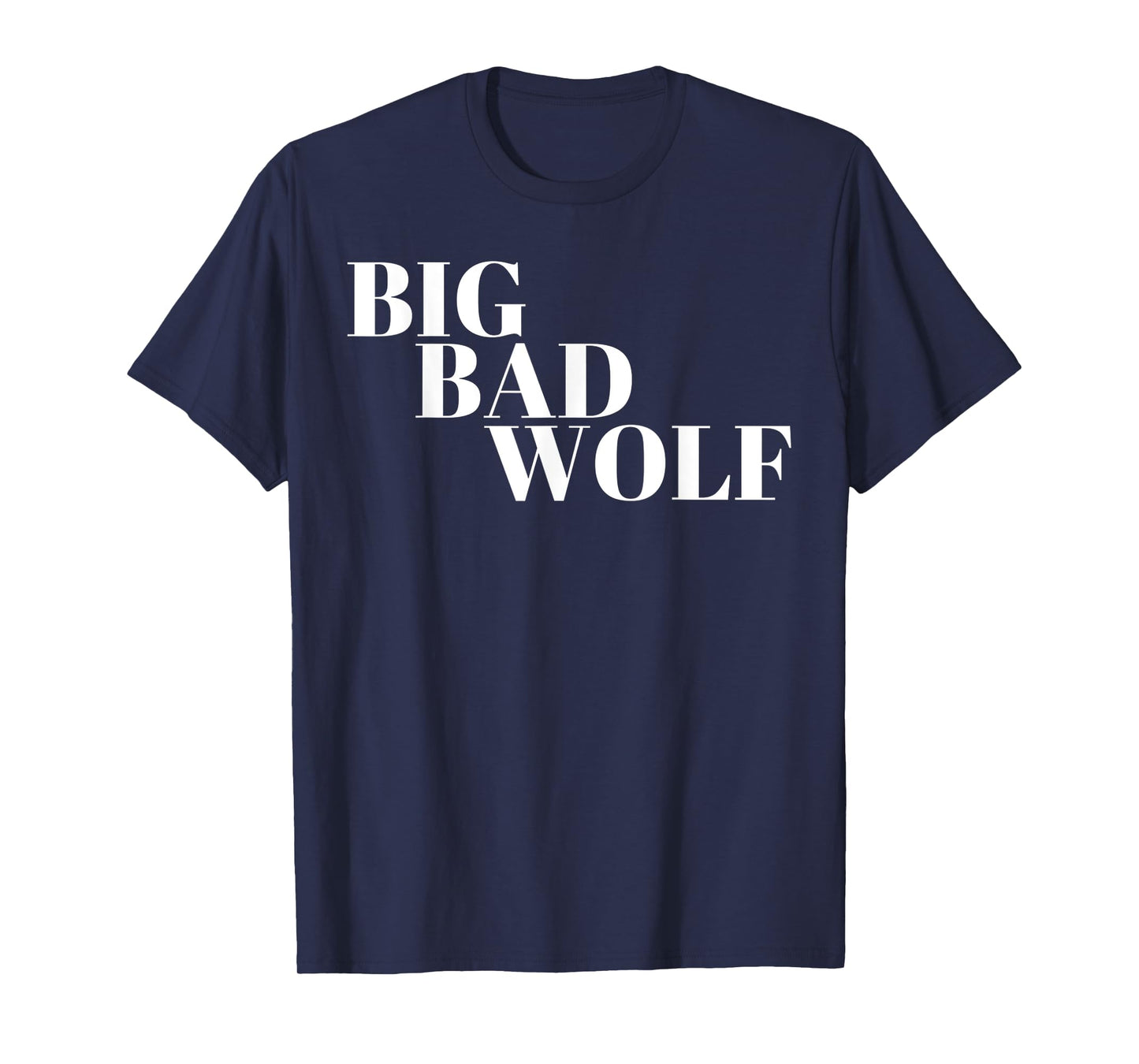 Big Bad Wolf White Tee T-shirt T-Shirt