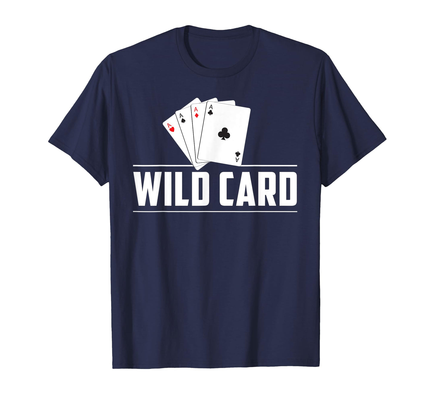 Wild Card Poker Graphic T Shirt