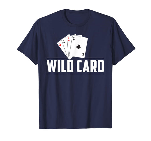 Wild Card Poker Graphic T Shirt