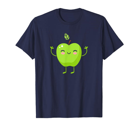Green Apple - Fruit Gift Cute Green Apple Fruit Themed Gift T-Shirt