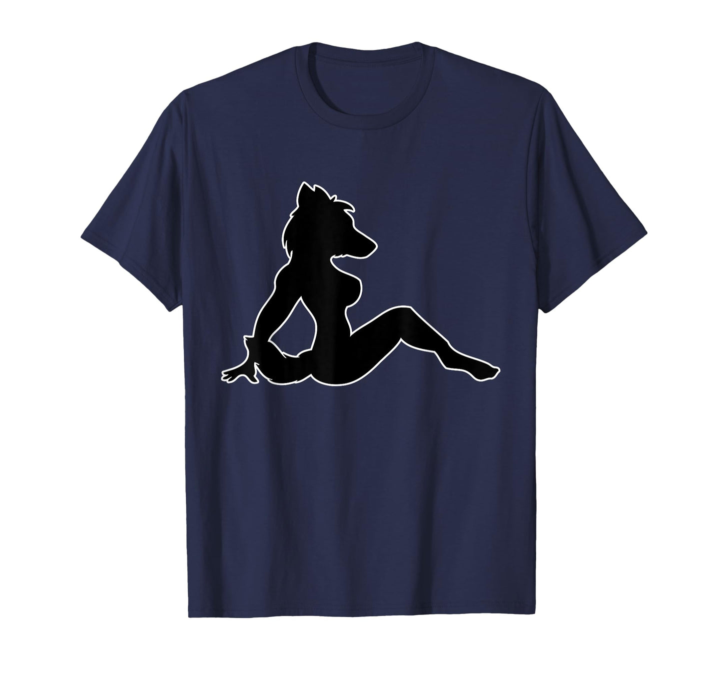 Wolf Lady Furry tshirt Furries Tail Ears Cosplay Shirt T-Shirt