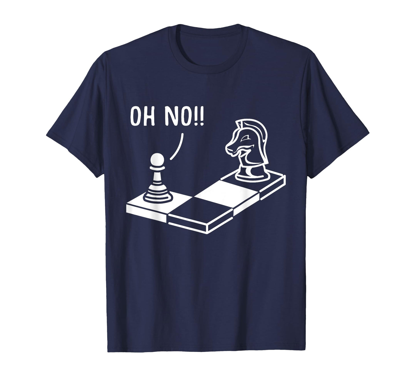 Oh No Springer Funny Chess Player Gift Chess T-Shirt