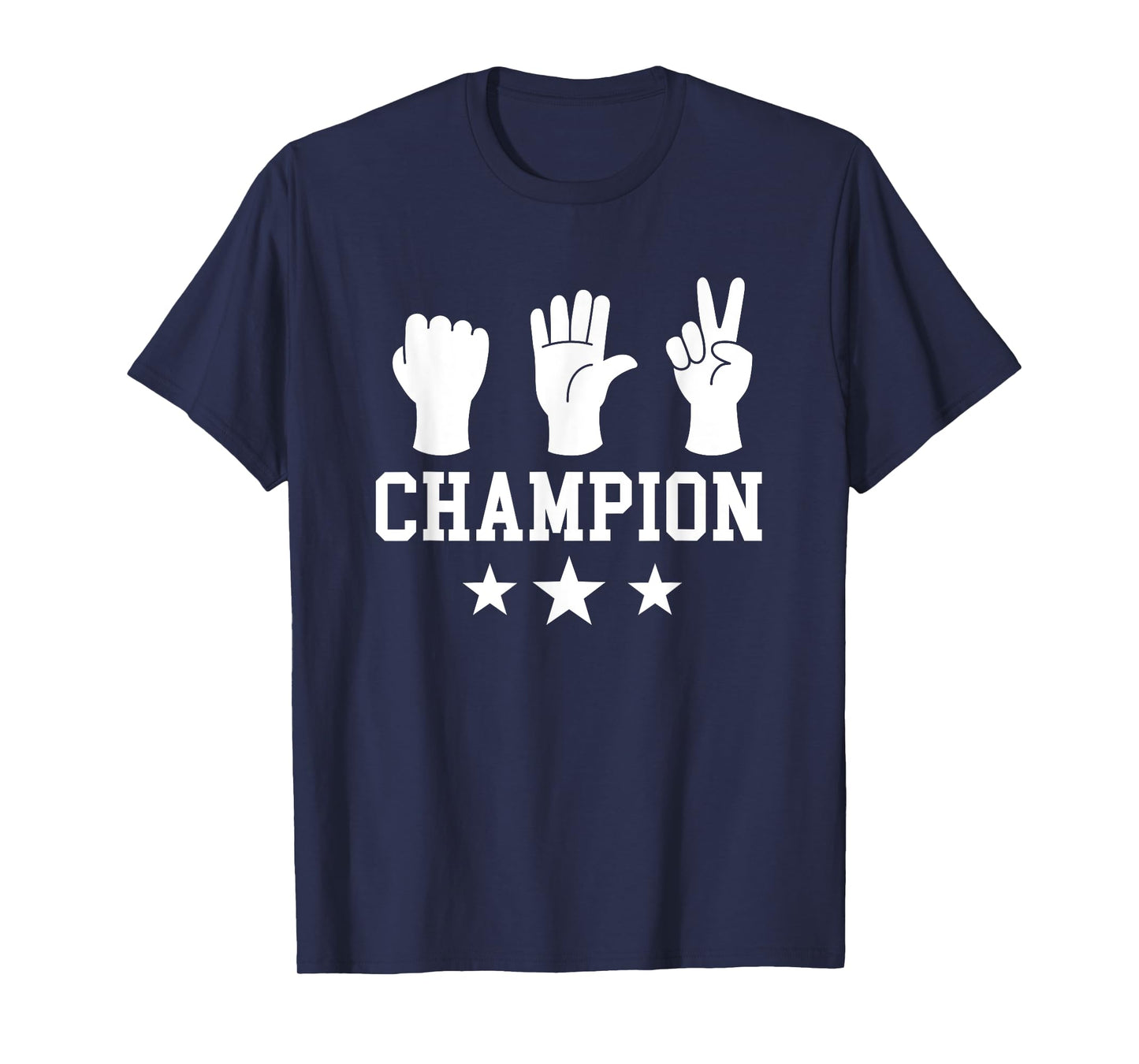 Rock Paper Scissors Champion Useless Talent Winner T-Shirt