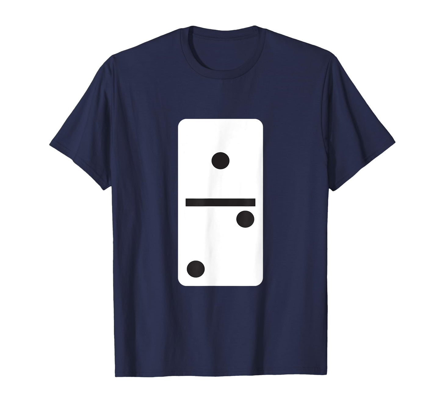 One Two Dominoes T-Shirt Halloween Costume Domino Game T-Shirt
