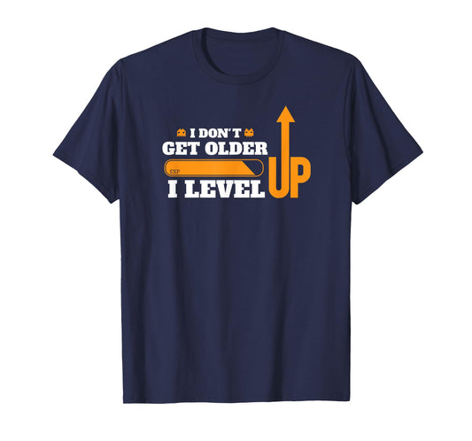 Gamer Gifts Funny Video Game Cool Older Level Up Gift T-Shirt