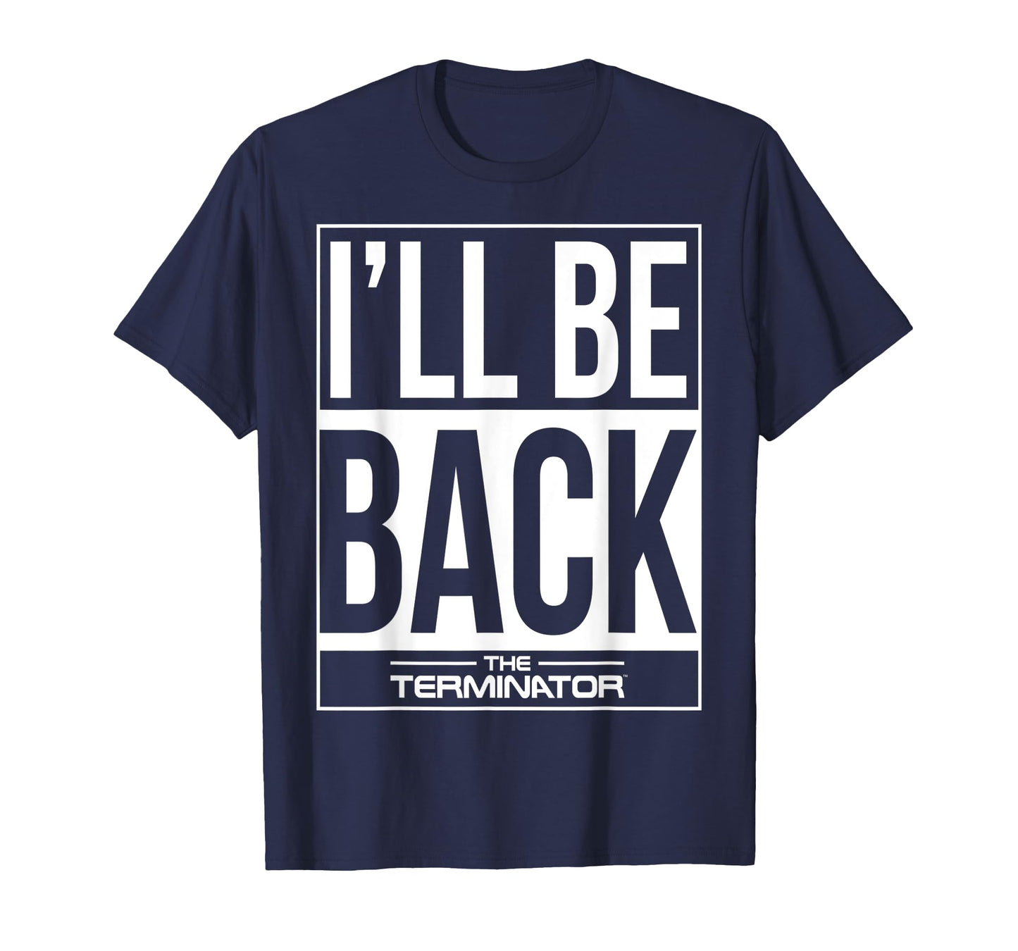 The Terminator I'll Be Back Iconic Comeback Sci-Fi Gamer T-Shirt