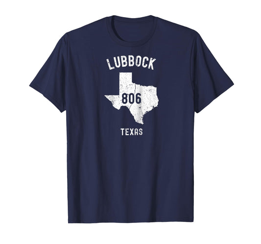 Lubbock Texas TX 806 Vintage Athletic Style Raglan Baseball Tee