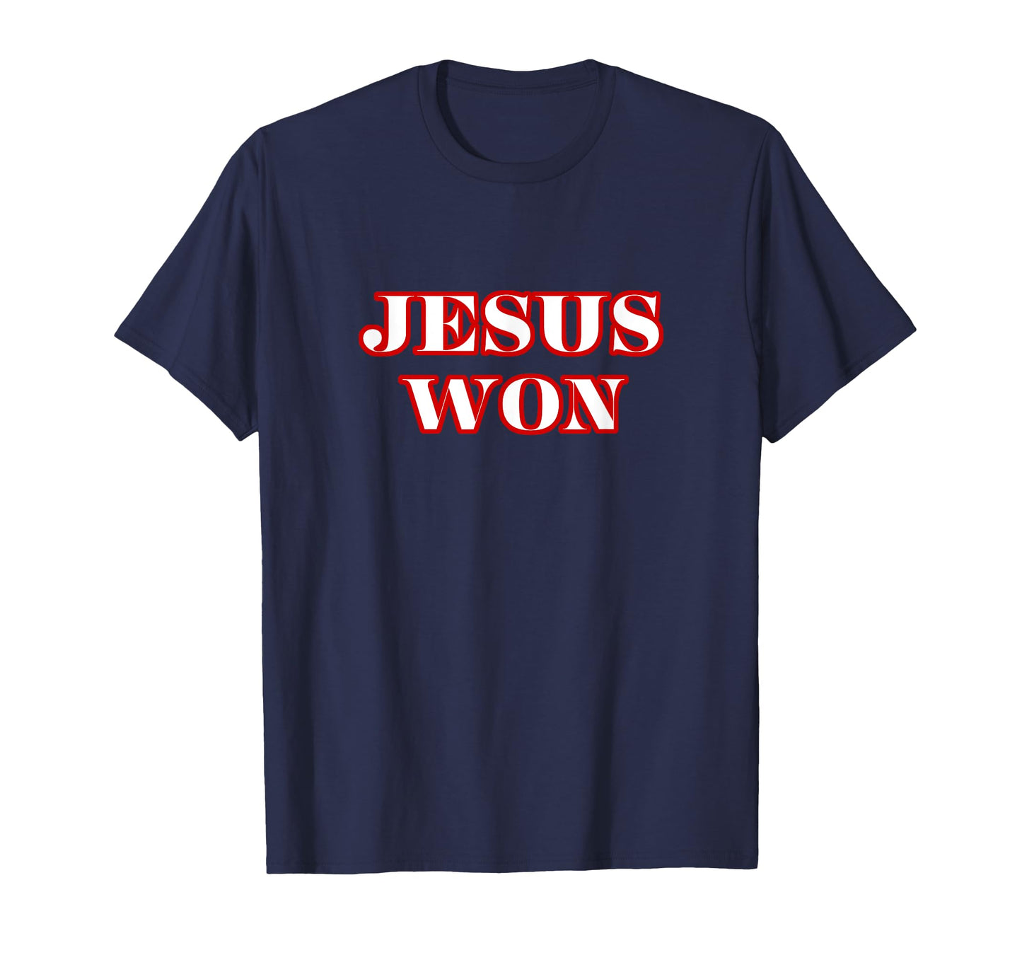 Texas Jesus Won Baseball T-Shirt
