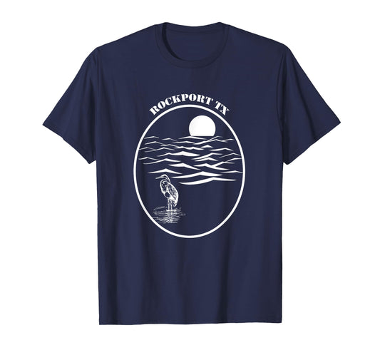 rockport tee shirts texas strong maine massachusetts beach T-Shirt