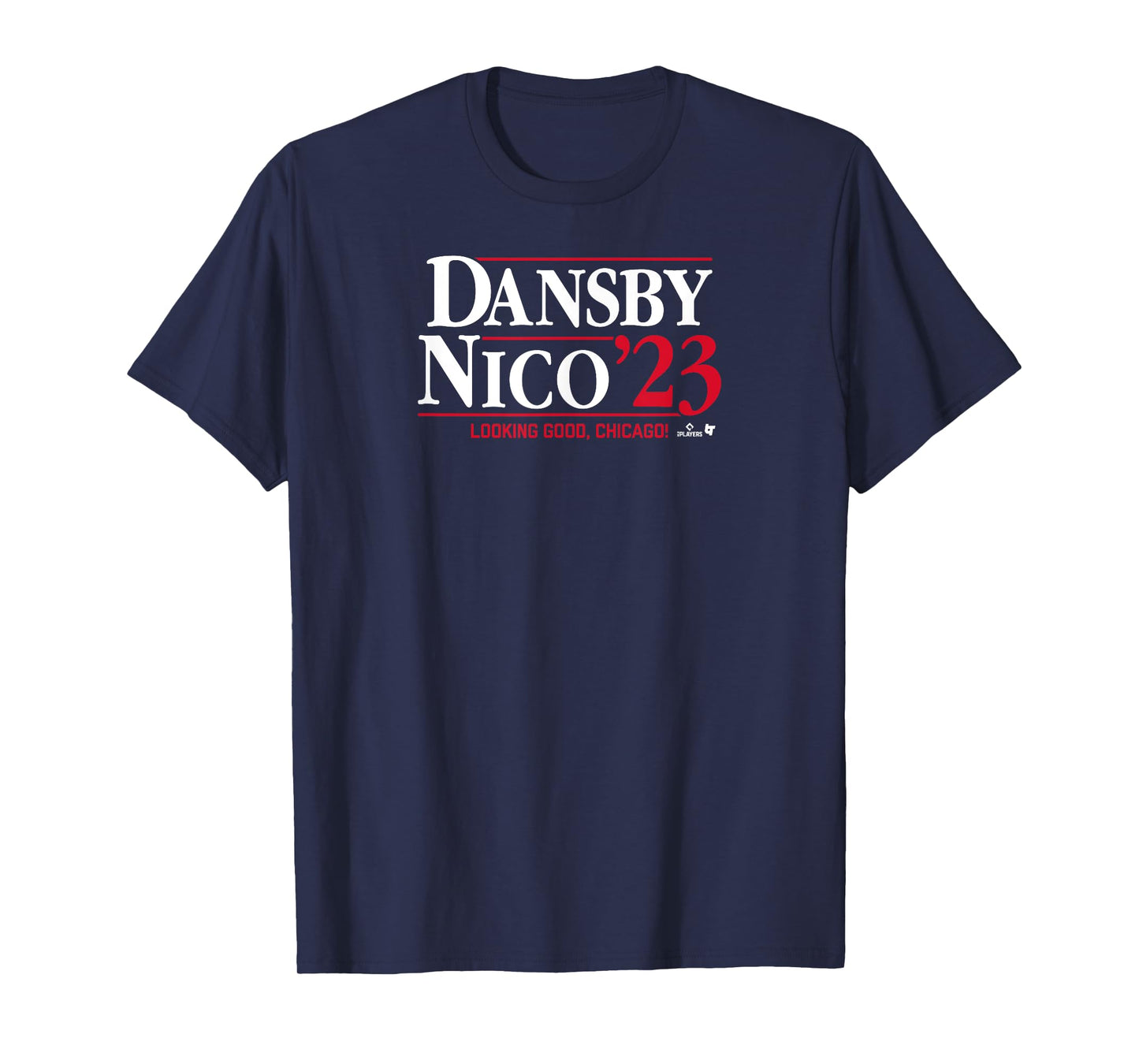 Dansby Swanson and Nico Hoerner - Chicago Baseball T-Shirt