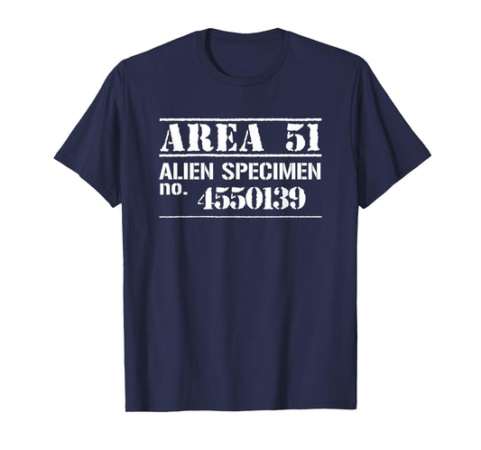 Funny Area 51 Escaped Alien Halloween Costume T-Shirt