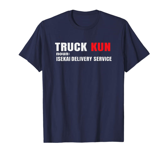 Funny Anime Isekai Lovers Merch Truck Kun Teen Boys Otaku T-Shirt