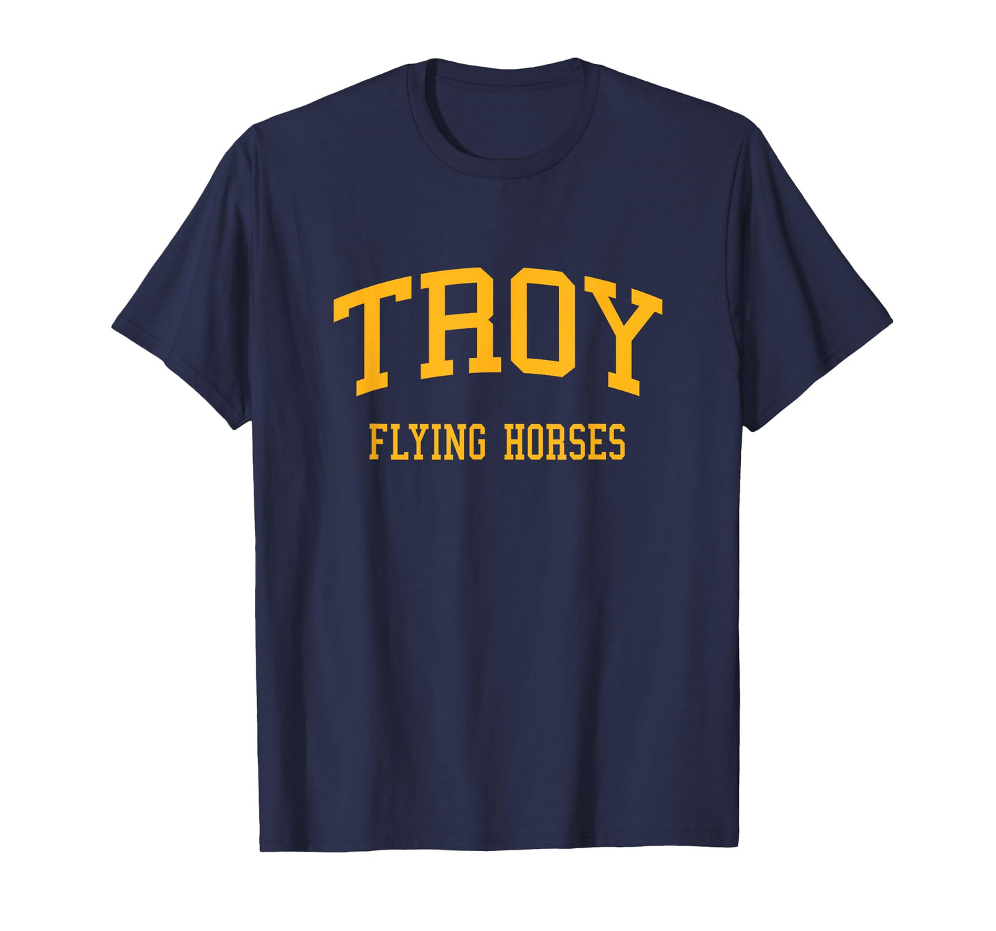 Troy High School HS Troy NY Retro Sports T-Shirt