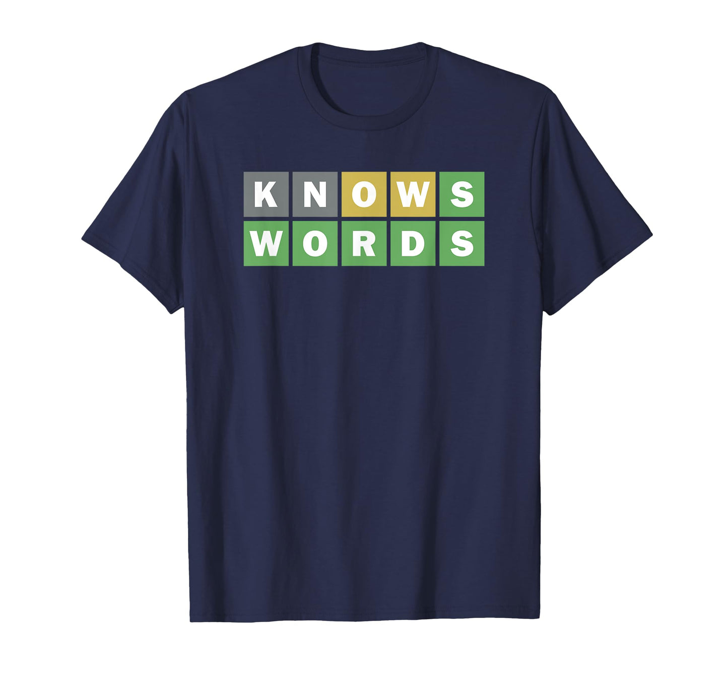 Knows Words | Word Guessing Game | Guess The Word Game T-Shirt
