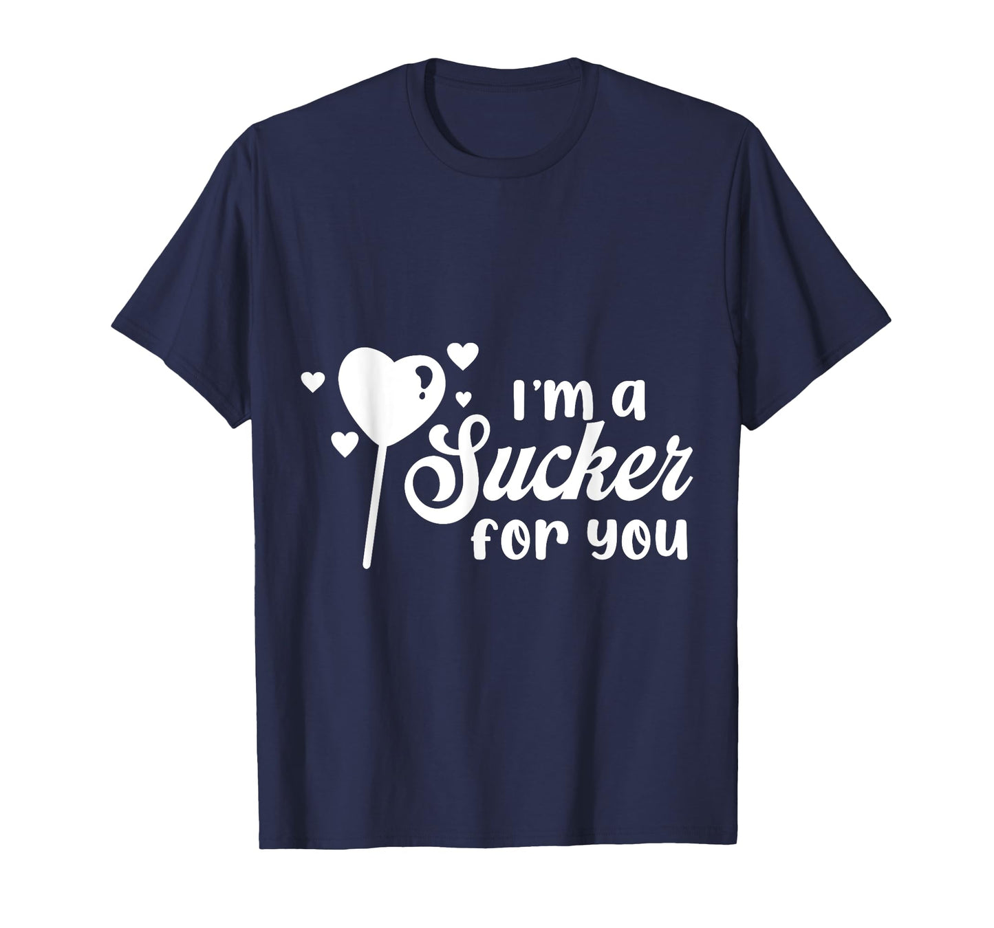 Vintage Candy Heart Love I'm a Sucker For You Valentines Day T-Shirt