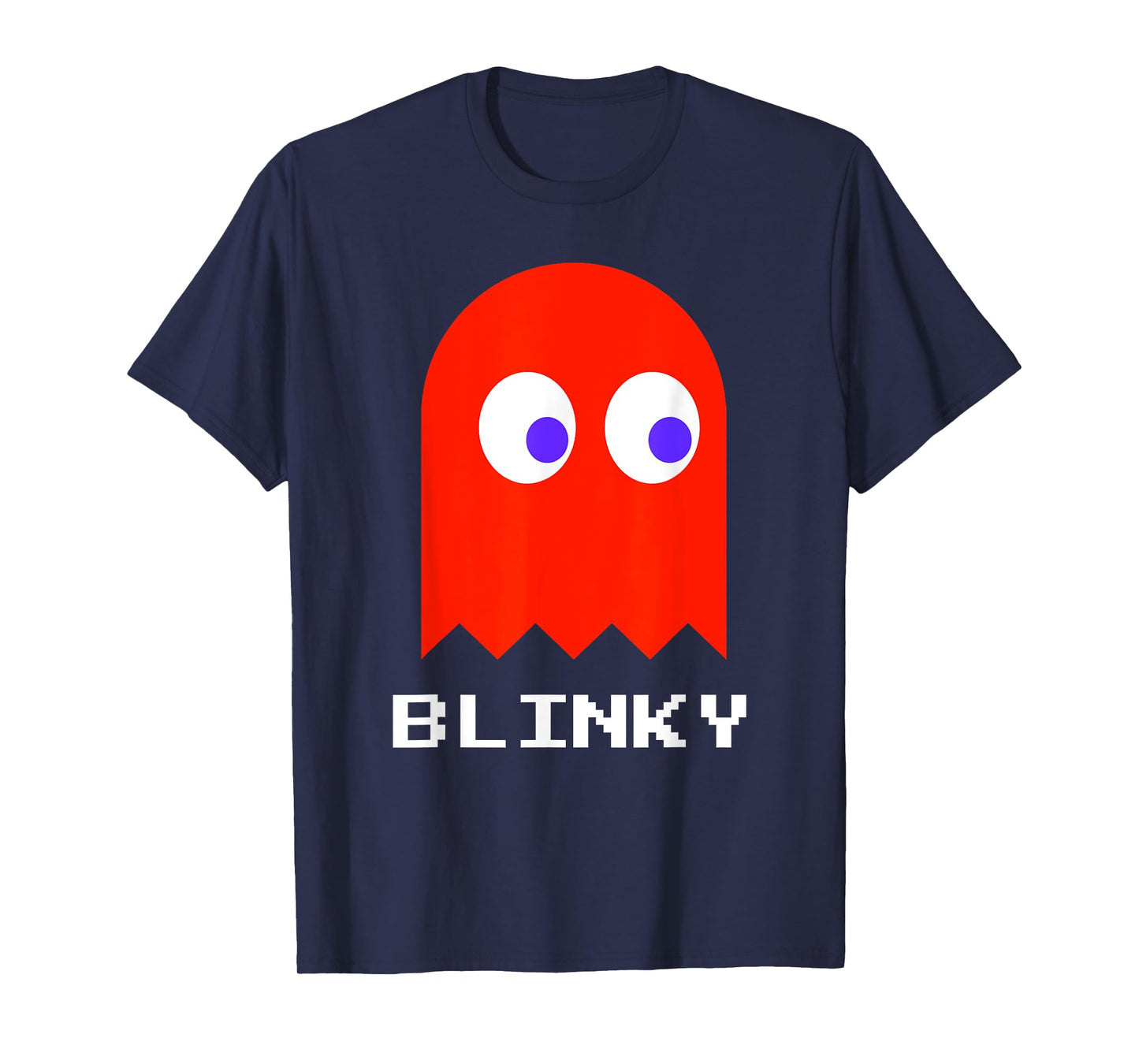 Retro Gamer Nerd BLINKY Halloween Costume T-Shirt
