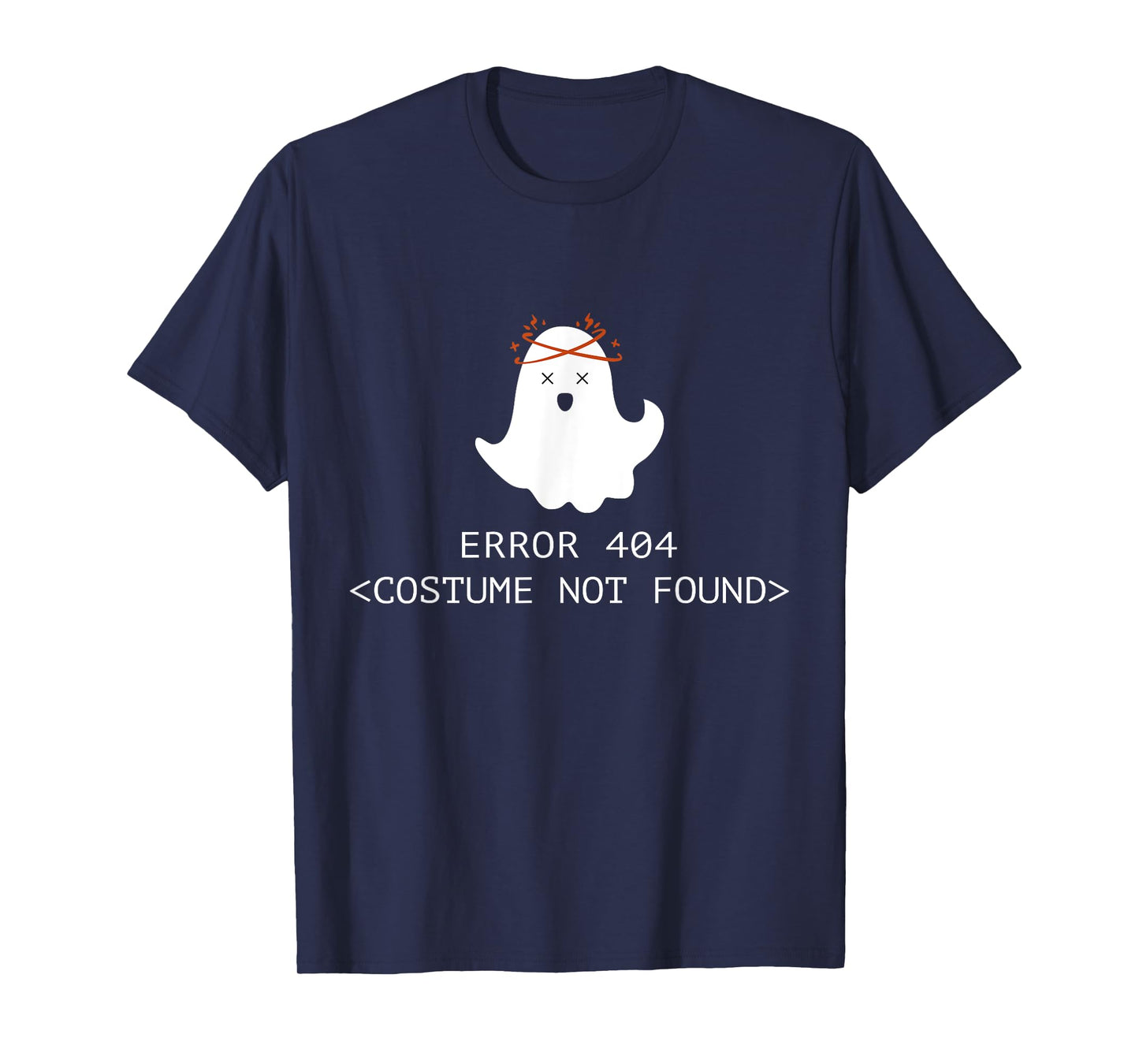 Error 404 Costume Not Found Halloween Coding Costume T-Shirt