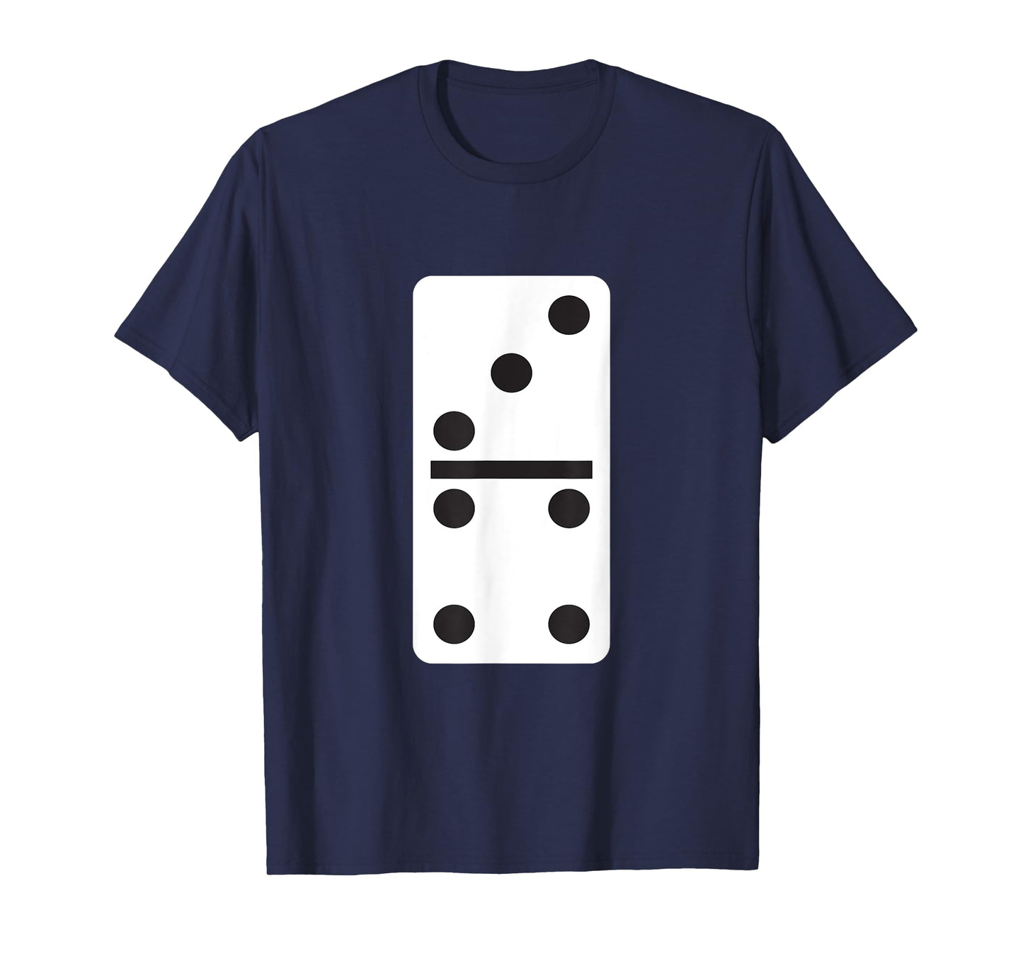 Three Four Dominoes - Halloween Matching Domino Game Costume T-Shirt